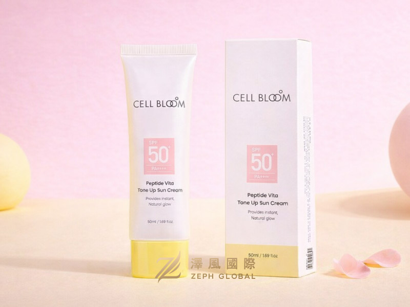 細露多肽潤色防曬霜, 防曬, 化學防曬, 物理防曬, 光老化, 黑色素沉澱, 潤色防曬, 韓國防曬, 澤風國際